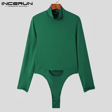 INCERUN 2021 New Men Comfortable Loungewear Onesies Fashion Casual Style Male High Collar Hollow Out Long Sleeve Jumpsuits S-5XL
INCERUN 2021 New Men Comfortable Loungewear Onesies Fashion Casual Style Male High Collar Hollow Out Long Sleeve Jumpsuits S-5XL