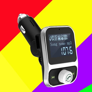 Bluetooth V4.1 FM Transmitter Modulator 1.44inch Screen AUX Handsfree Car MP3 Player Support TF Card U-disk
Bluetooth V4.1 FM Transmitter Modulator 1.44inch Screen AUX Handsfree Car MP3 Player Support TF Card U-disk