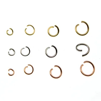 100pcs 3 4 5 6 7 mm Stainless Steel DIY Jewelry Findings Open Single Loops Jump Rings & Split Ring Connector for Jewelry Making
100pcs 3 4 5 6 7 mm Stainless Steel DIY Jewelry Findings Open Single Loops Jump Rings & Split Ring Connector for Jewelry Making