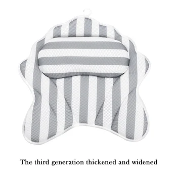 Bath Pillow With Suction Cups 3D net starfish shell Fan-shaped Neck Support Pillow Soft Spa Neck Bathtub Cushion SPA pillow
Bath Pillow With Suction Cups 3D net starfish shell Fan-shaped Neck Support Pillow Soft Spa Neck Bathtub Cushion SPA pillow