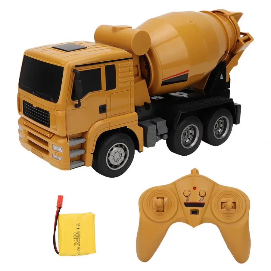 1:18 6 Channel RC Truck Moel Stimulation Light Remote Control Mixer Car Model Education Kids Toy for Children Gifts
1:18 6 Channel RC Truck Moel Stimulation Light Remote Control Mixer Car Model Education Kids Toy for Children Gifts