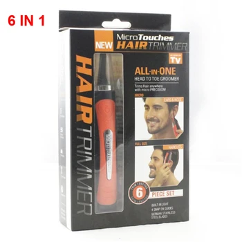 6 in 1 Micro Touches Hair Trimmer Multi-function Electric Shaver Portable Shaving Razor Care Men Beard Trimmer Machine Razor
6 in 1 Micro Touches Hair Trimmer Multi-function Electric Shaver Portable Shaving Razor Care Men Beard Trimmer Machine Razor