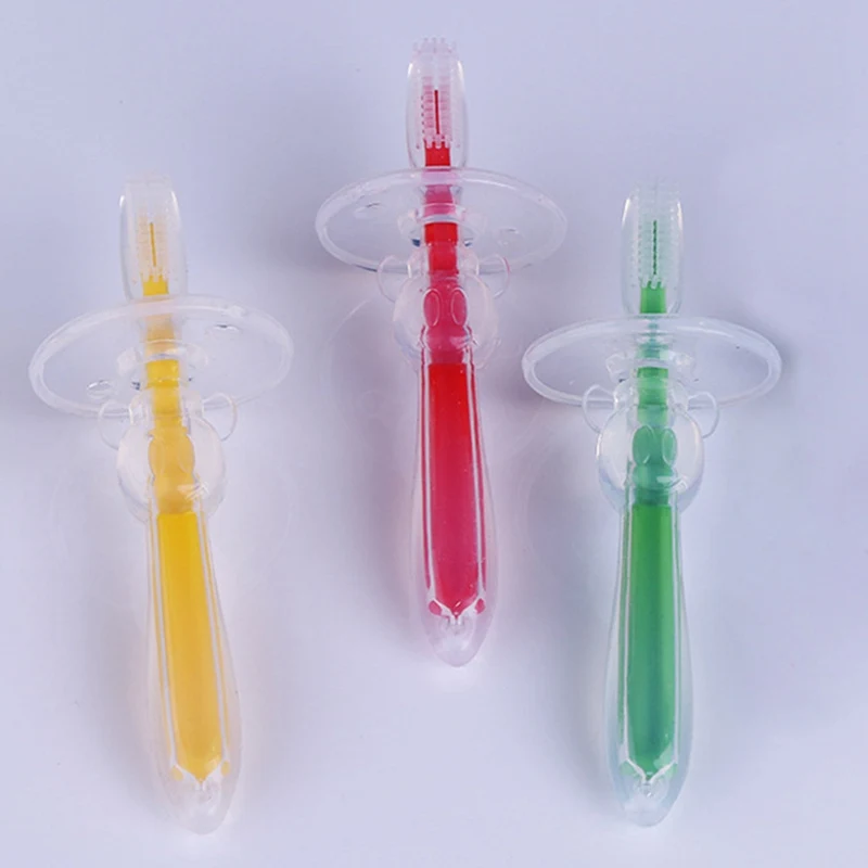 1Pc Children Dental Oral Care Teethbrush Baby Training Silicone Soft Toothbrush Infant Teether Cleaning Tooth Baby Care Tools
1Pc Children Dental Oral Care Teethbrush Baby Training Silicone Soft Toothbrush Infant Teether Cleaning Tooth Baby Care Tools