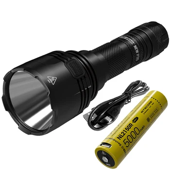 NITECORE NEW P30 Hunting Flashlight XP-L HI V3 max 1000 Lumen Long throw 618 meter Torch 21700 USB-C Rechargeable Li Battery
NITECORE NEW P30 Hunting Flashlight XP-L HI V3 max 1000 Lumen Long throw 618 meter Torch 21700 USB-C Rechargeable Li Battery