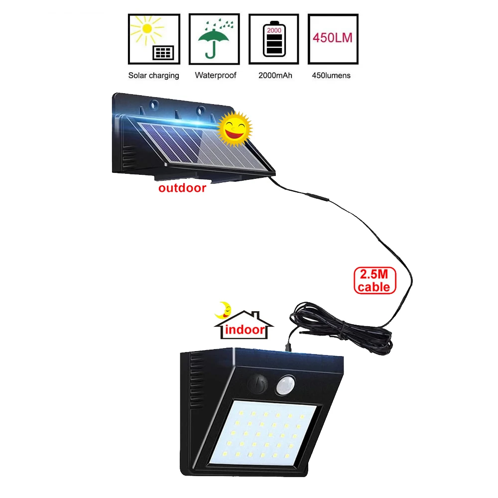 1/4pcs 3 Modes PIR Motion Sensor 30 LED Solar lamp Solar Energy Saving Security Lights Outdoor Waterproof Porch Garden light ind
1/4pcs 3 Modes PIR Motion Sensor 30 LED Solar lamp Solar Energy Saving Security Lights Outdoor Waterproof Porch Garden light ind