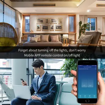 Modern Wifi Light Switch Wall Installation Voice Control Compatible with Alexa Google Assistant LHB99
Modern Wifi Light Switch Wall Installation Voice Control Compatible with Alexa Google Assistant LHB99