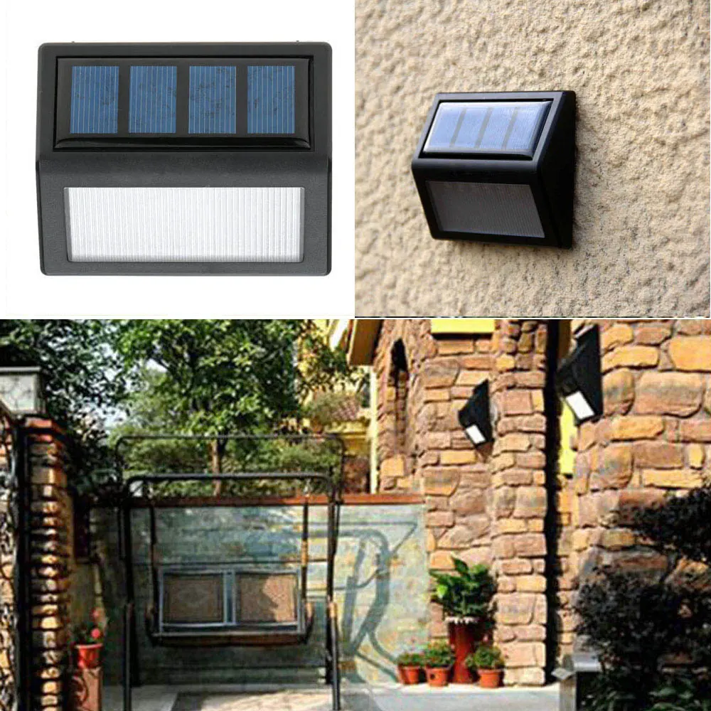 

1.2V 12LM 6 LED 6000K-7000K Waterproof Novelty Lamps Solar Power PIR Motion Sensor Wall Light for Outdoor / Yard / Garden