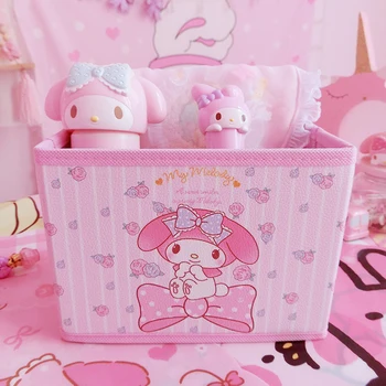 Anime Melody Cinnamoroll Little Twin Star Action Figure Desktop Storage Box 5319 Waterproof Book Foldable Organizer
Anime Melody Cinnamoroll Little Twin Star Action Figure Desktop Storage Box 5319 Waterproof Book Foldable Organizer