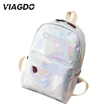 Travel Backpack Bookbag Holographic Laser PINK Laser Holographic Fashion Beaifulut Dropping Women Cry Baby Women Hologram New
Travel Backpack Bookbag Holographic Laser PINK Laser Holographic Fashion Beaifulut Dropping Women Cry Baby Women Hologram New