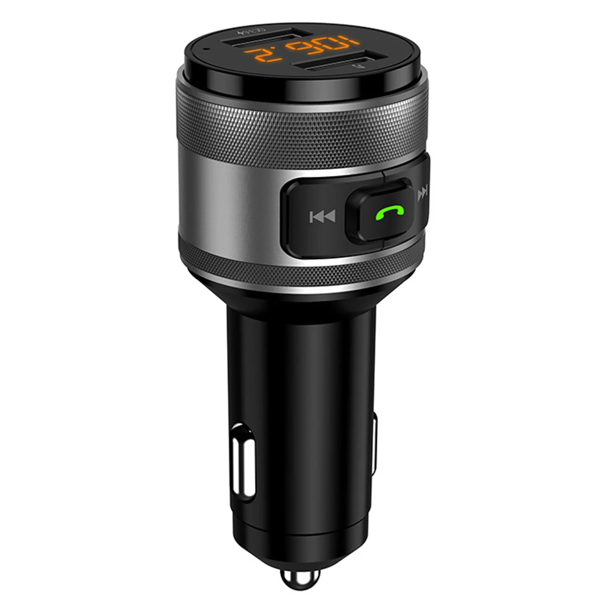 SOONHUA Wireless Car FM Transmitter Kit QC3.0 Dual USB Charger Bluetooth 4.2 MP3 Music Player Handfree Call
SOONHUA Wireless Car FM Transmitter Kit QC3.0 Dual USB Charger Bluetooth 4.2 MP3 Music Player Handfree Call