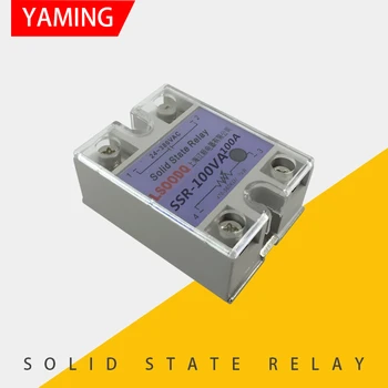 SSR-100VA Solid State Relay With Protective Plastic Shell Four Terminals Screws Single-phase Voltage Regulator 100A
SSR-100VA Solid State Relay With Protective Plastic Shell Four Terminals Screws Single-phase Voltage Regulator 100A