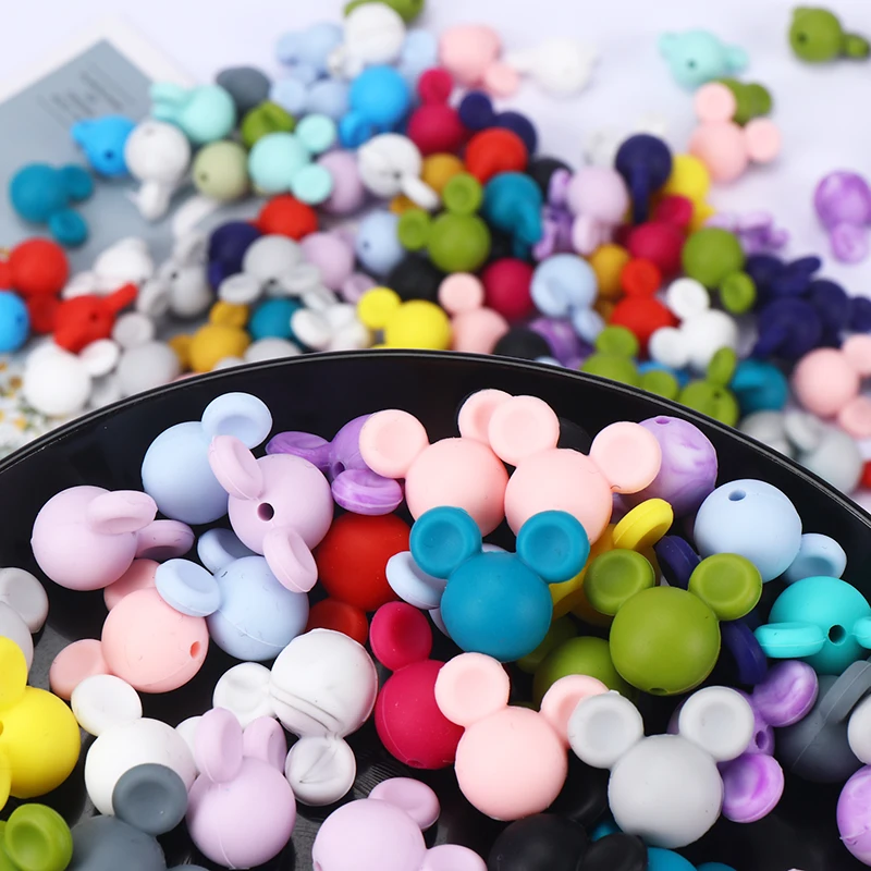100Pcs/Lot 14mm Silicone Loose Beads Baby Teether Soft Chew Teething BPA Free for DIY Baby Pacifier Chain Rattle Toy Accesories
100Pcs/Lot 14mm Silicone Loose Beads Baby Teether Soft Chew Teething BPA Free for DIY Baby Pacifier Chain Rattle Toy Accesories