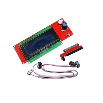 10pcs 2004 LCD Display 3D Printer Reprap Smart Adapter Controller Reprap Ramps 1.4 1.6 Mega2560 board 2004LCD Control
10pcs 2004 LCD Display 3D Printer Reprap Smart Adapter Controller Reprap Ramps 1.4 1.6 Mega2560 board 2004LCD Control