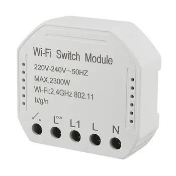 Multifunction For APP DIY Remote Control Smart Electric Light Transform Wireless WiFi Switch Module Intelligent Mobile Phone
Multifunction For APP DIY Remote Control Smart Electric Light Transform Wireless WiFi Switch Module Intelligent Mobile Phone