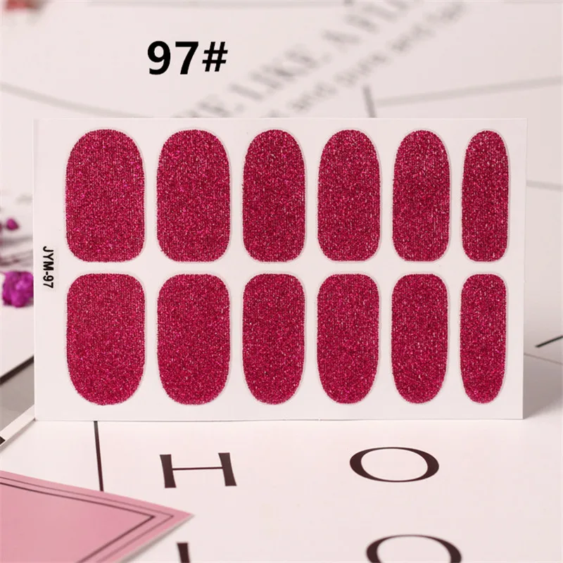 14tips/sheet Glitter Series Fashion Nail Art Transfer Decals Sticker Cocktail Collection DIY Nail Art Polish Strips Wraps
14tips/sheet Glitter Series Fashion Nail Art Transfer Decals Sticker Cocktail Collection DIY Nail Art Polish Strips Wraps