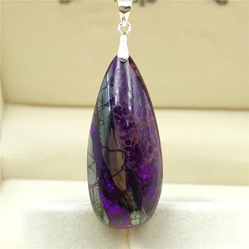Natural Purple Sugilite South Africa Pendant 41x18x11mm Water Drop For Women Men Reiki Stone Fashion Necklace AAAAA
Natural Purple Sugilite South Africa Pendant 41x18x11mm Water Drop For Women Men Reiki Stone Fashion Necklace AAAAA