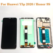 Ensemble écran tactile LCD avec châssis, 5.45 pouces, pour Huawei Y5p DUA-LX9 2020, Honor 9S DRA-LX9=