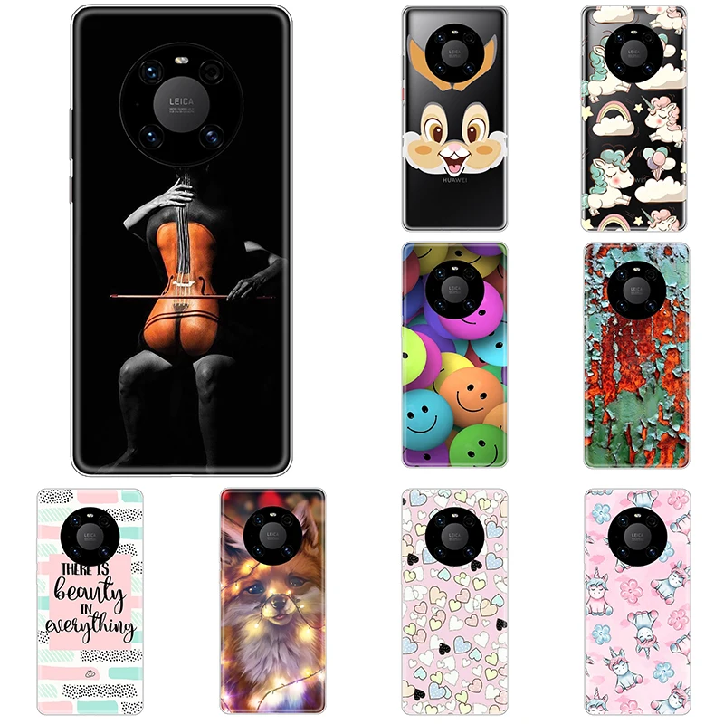 for Huawei Mate 40 Pro Mate40 Case Cute Cartoon Animal Transparent Silicon Tpu Soft Cover Shockproof Fundas Coque Etui Bumper
for Huawei Mate 40 Pro Mate40 Case Cute Cartoon Animal Transparent Silicon Tpu Soft Cover Shockproof Fundas Coque Etui Bumper