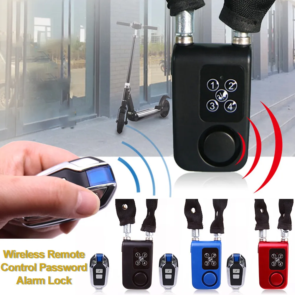 Anti-Theft Bike Lock Cycling Security Lock Wireless Remote Control Alarm Lock Bicycle Steel Cable Anti-Theft Alarm Bicycle Part
Anti-Theft Bike Lock Cycling Security Lock Wireless Remote Control Alarm Lock Bicycle Steel Cable Anti-Theft Alarm Bicycle Part