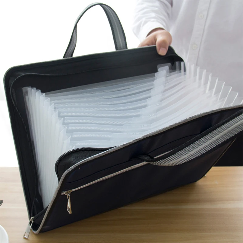 Oxford Cloth Briefcase Waterproof File Organ Style Document Bag Office Essentials Multilayer Data Organize Package Accessories
Oxford Cloth Briefcase Waterproof File Organ Style Document Bag Office Essentials Multilayer Data Organize Package Accessories