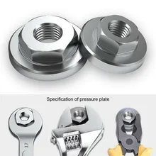 Metal Hexagon M14 Thread Flange Nut Fit For Angle Grinder 125/150/180/230 Type Quick Change Locking Quick Release
Metal Hexagon M14 Thread Flange Nut Fit For Angle Grinder 125/150/180/230 Type Quick Change Locking Quick Release