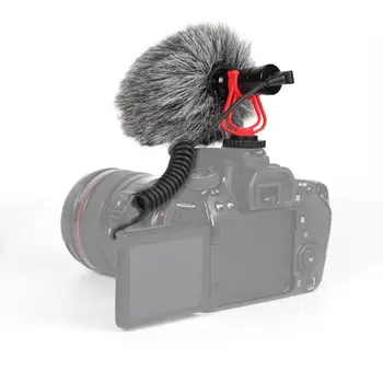 Video Camera Interview Microphone Mini Portable Mic With Windshield Anti-Shock Mount Support Dropshipping
Video Camera Interview Microphone Mini Portable Mic With Windshield Anti-Shock Mount Support Dropshipping