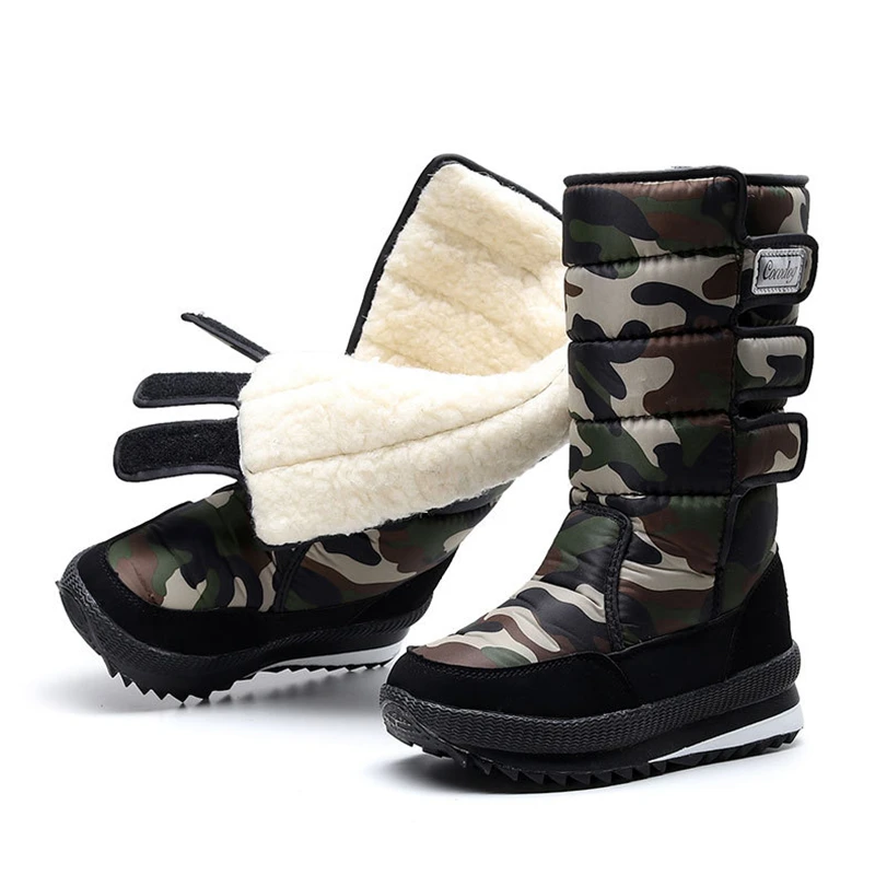 Men boots 2019 warm plush winter shoes thicken fur non-slip waterproof snow boots men winter boots Plus size 39 - 47 Normal boot 
Men boots 2019 warm plush winter shoes thicken fur non-slip waterproof snow boots men winter boots Plus size 39 - 47 Normal boot