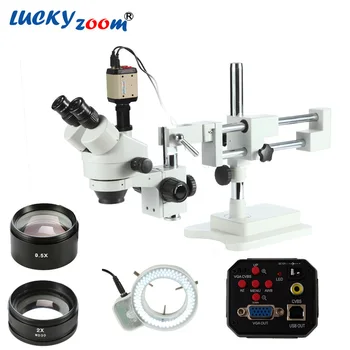 1 Set 3.5X-90X Soldering Microscope Stable Stereo Microscope Boom Stand 2MP Stereo Mikroskop Camera Phone Microscopio Trinocular
1 Set 3.5X-90X Soldering Microscope Stable Stereo Microscope Boom Stand 2MP Stereo Mikroskop Camera Phone Microscopio Trinocular