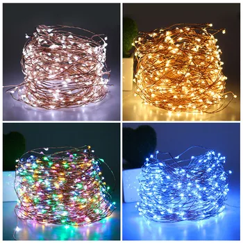 LED String Lights 100 Copper 33Feet Bundle with 12V 1A Power Adapter for Festival Decorative Christmas Garden
LED String Lights 100 Copper 33Feet Bundle with 12V 1A Power Adapter for Festival Decorative Christmas Garden