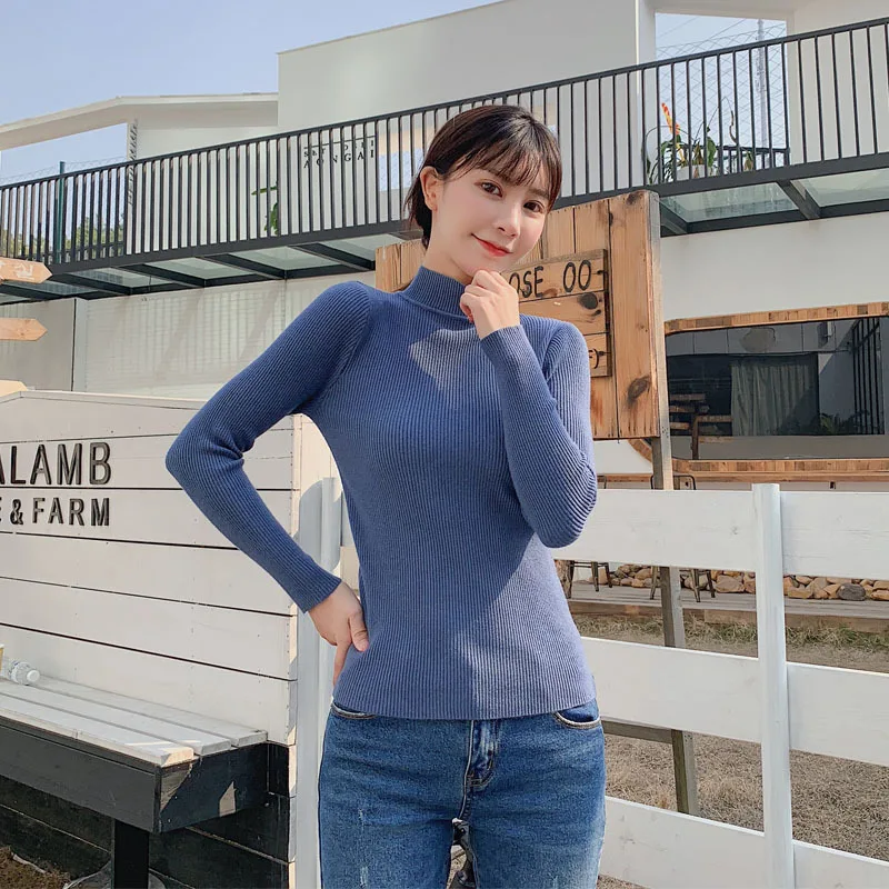 Chaiyao Knitting Cashmere Winter Autumn Lady Sweater Women's Sweater Women's Half Turtleneck Sweater Jumper Woman Sweater Ladies
Chaiyao Knitting Cashmere Winter Autumn Lady Sweater Women's Sweater Women's Half Turtleneck Sweater Jumper Woman Sweater Ladies
