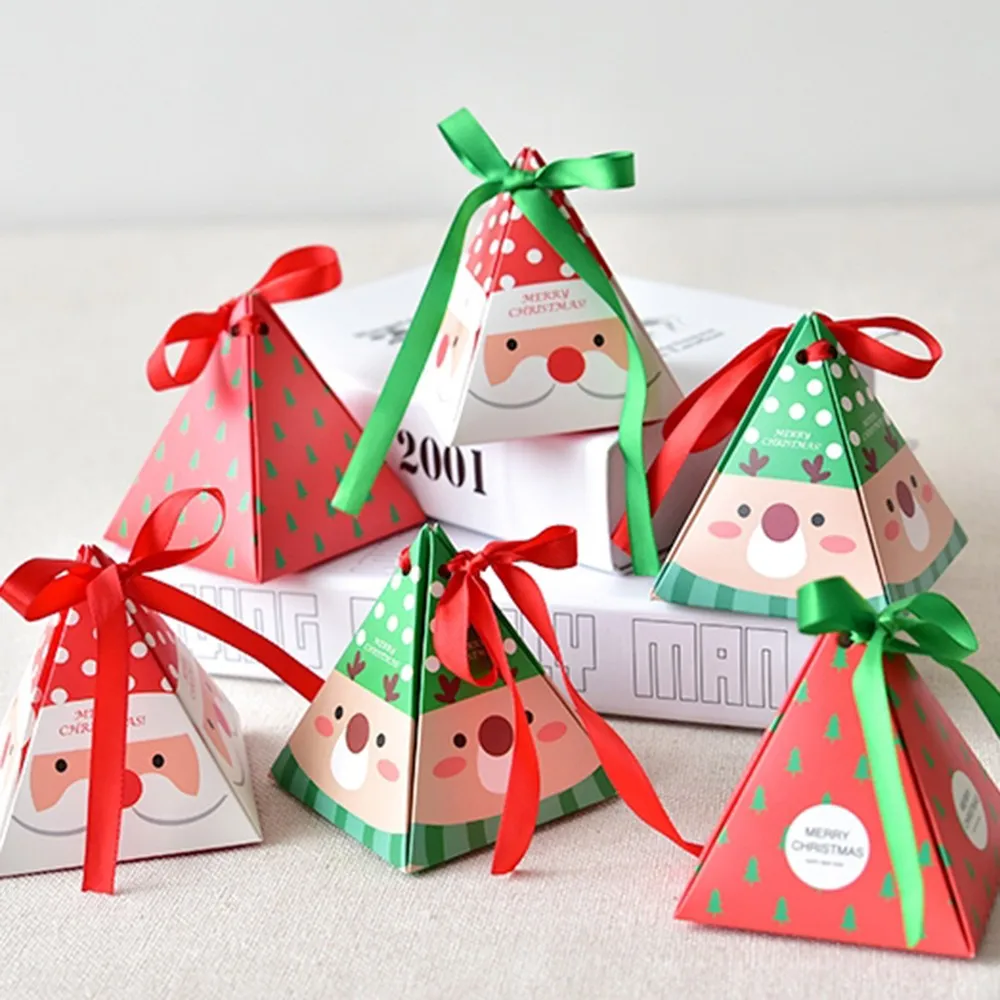 merry christmas candy box bag christmas tree gift