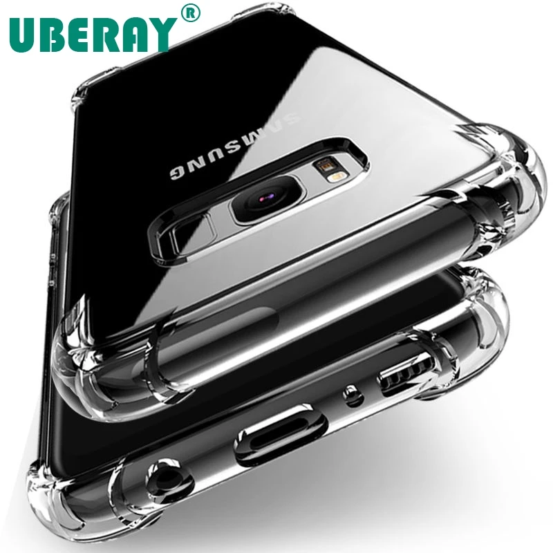 UBERAY Shockproof Clear Soft Silicone Case for Samsung Galaxy Note 8 J3 J5 J7 A5 A5 A7 2017 2016 Prime S9 plus S8 S7 S6 edge Bag
UBERAY Shockproof Clear Soft Silicone Case for Samsung Galaxy Note 8 J3 J5 J7 A5 A5 A7 2017 2016 Prime S9 plus S8 S7 S6 edge Bag