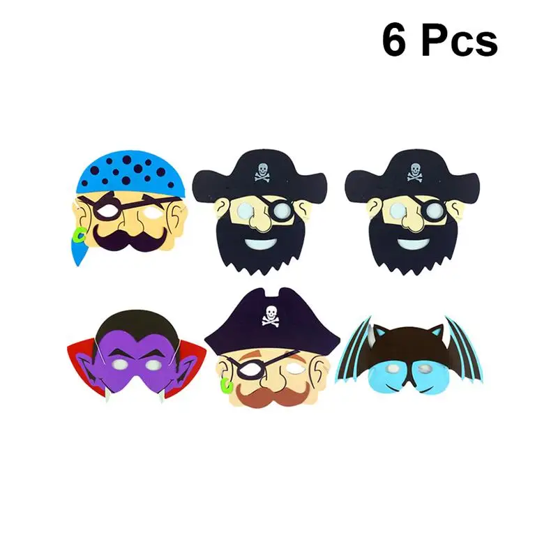 WINOMO 6pcs Halloween Masks Masquerade Pumpkin Pirate Ghost Taro Shape Funny EVA Props For Party Masquerade (Random Pattern)
WINOMO 6pcs Halloween Masks Masquerade Pumpkin Pirate Ghost Taro Shape Funny EVA Props For Party Masquerade (Random Pattern)