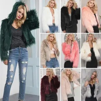 Fashion short faux fur coat autumn winter new fashion fashion faux fur long hair hooded jacket female short women's overcoat
Fashion short faux fur coat autumn winter new fashion fashion faux fur long hair hooded jacket female short women's overcoat