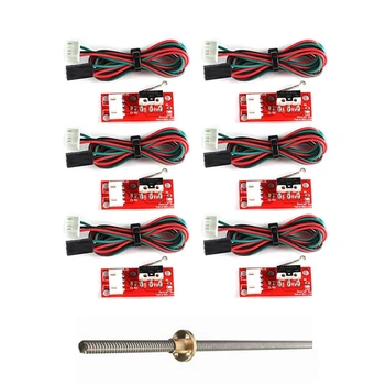 2 Set 3D Printer Accessories: 1 Set Lead Screw Rod Z Axis Linear Rail Bar Shaft & 1 Set Mechanical Endstop Limit Switch
2 Set 3D Printer Accessories: 1 Set Lead Screw Rod Z Axis Linear Rail Bar Shaft & 1 Set Mechanical Endstop Limit Switch