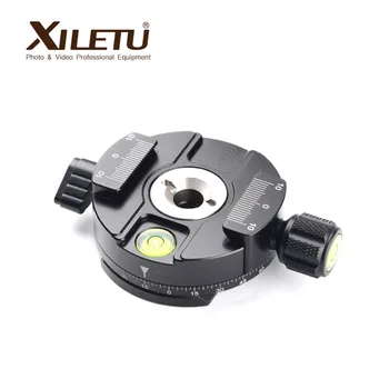 XILETU XPC-60 360 Degree Panoramic Adapter Clamp Tripod Monopods Quick Mounting Plate For Arca Swiss
XILETU XPC-60 360 Degree Panoramic Adapter Clamp Tripod Monopods Quick Mounting Plate For Arca Swiss