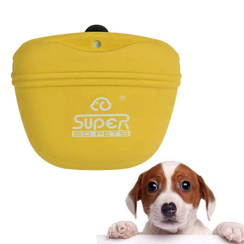 Outdoor Pet Training Pockets High-Quality Silicone Pet Snack Packs Dog Storage Pockets Pet Supplies(Yellow)
Outdoor Pet Training Pockets High-Quality Silicone Pet Snack Packs Dog Storage Pockets Pet Supplies(Yellow)