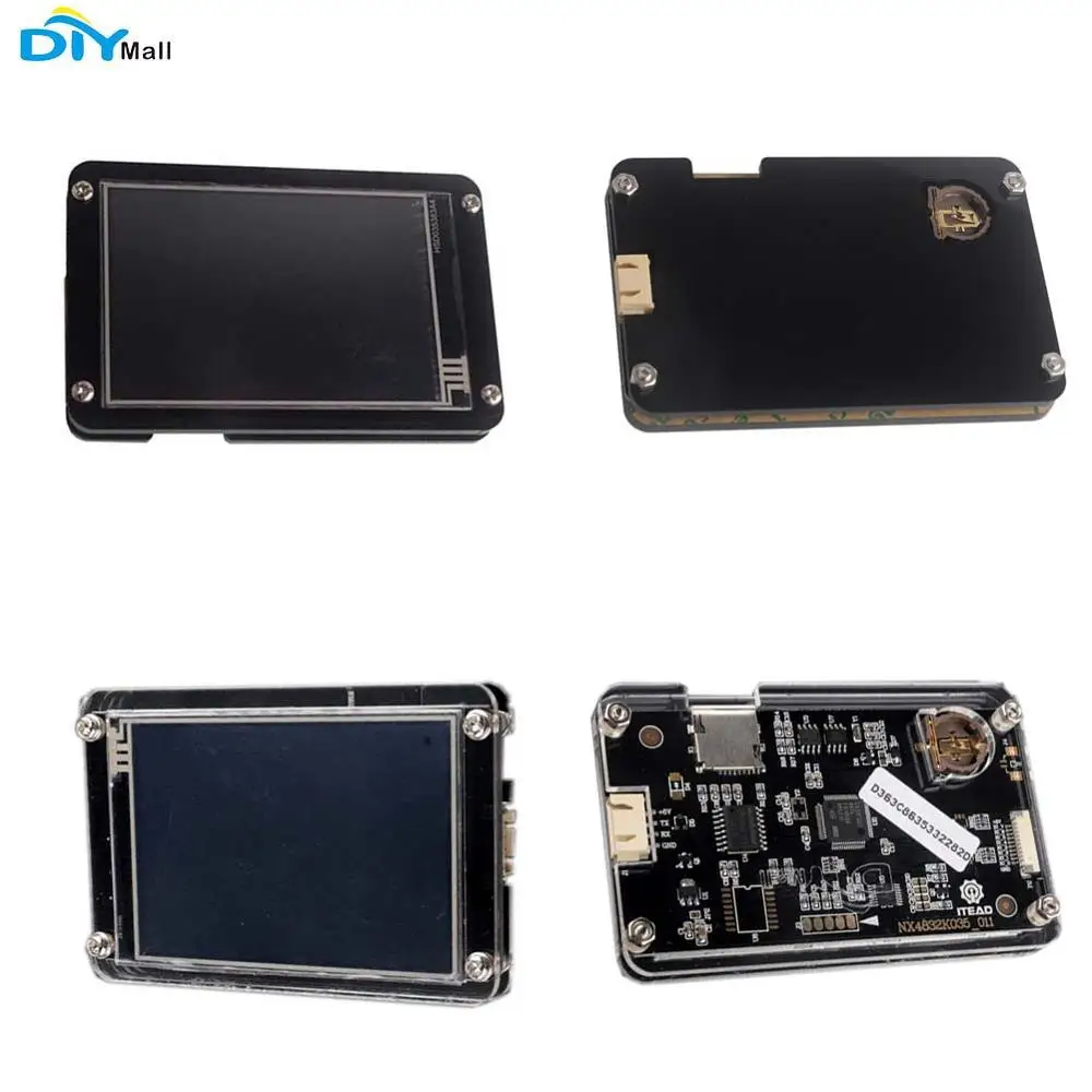 Nextion Enhanced 3.5inch USART HMI Resistive Touch Display NX4832K035 Transparent/Black Acrylica Case Expansion Board
Nextion Enhanced 3.5inch USART HMI Resistive Touch Display NX4832K035 Transparent/Black Acrylica Case Expansion Board