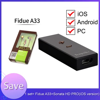 Fidue A33 & TempoTec Sonata HD PROHeadphone Amplifier Type C TO 3.5 MM DSD256 For Android & IOS & PC Adapter DAC
Fidue A33 & TempoTec Sonata HD PROHeadphone Amplifier Type C TO 3.5 MM DSD256 For Android & IOS & PC Adapter DAC