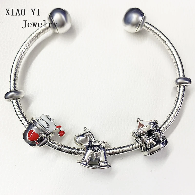 XIAOYI 2019 Winter 100% S925 11 Christmas Sceptre cup merry-go-round and happy open bracelet for lady jewelry
XIAOYI 2019 Winter 100% S925 11 Christmas Sceptre cup merry-go-round and happy open bracelet for lady jewelry