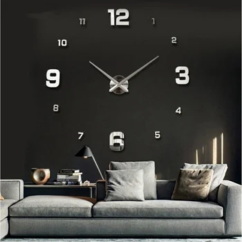 Home decoration big mirror wall clock modern design 3D DIY large decorative wall clocks watch wall unique gift
Home decoration big mirror wall clock modern design 3D DIY large decorative wall clocks watch wall unique gift