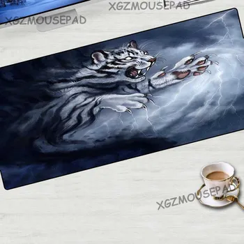 XGZ Anime Large Mouse Pad Black Lock Edge Animal Tiger Laptop Desk Mat Lightning Fabric Printing Rubber Non-slip 90x40
XGZ Anime Large Mouse Pad Black Lock Edge Animal Tiger Laptop Desk Mat Lightning Fabric Printing Rubber Non-slip 90x40