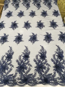 navy blue color high class style 3d flowers handmade beaded embroidery lace two borders flower pattern elegant lady dress choice
navy blue color high class style 3d flowers handmade beaded embroidery lace two borders flower pattern elegant lady dress choice