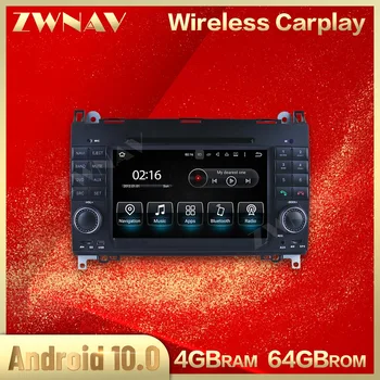 For Benz BA-class W169 B-class W245 2004-2012 GPS Android 10.0 Screen Multimedia Player Radio Stereo Cassette Recorder Head Unit
For Benz BA-class W169 B-class W245 2004-2012 GPS Android 10.0 Screen Multimedia Player Radio Stereo Cassette Recorder Head Unit