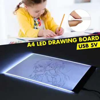 A4 LED Light Pad USB Digital Graphics Pad A4 LED Drawing Copy Board Electronic Art Graphic Tablets Painting Writing Pad
A4 LED Light Pad USB Digital Graphics Pad A4 LED Drawing Copy Board Electronic Art Graphic Tablets Painting Writing Pad