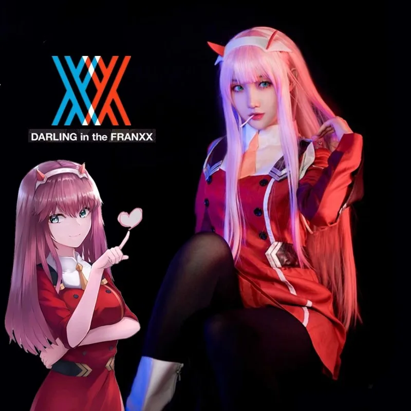 New Anime Darling In The Franxx Cosplay Costume Zero Two Cosplay Clothing Halloween Girls Daily Uniforms Dress Set
New Anime Darling In The Franxx Cosplay Costume Zero Two Cosplay Clothing Halloween Girls Daily Uniforms Dress Set