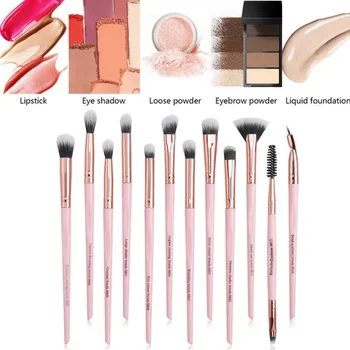 NEW 12pcs Professional Eye Makeup Brush Set Eye Blending Cosmetic Brush Eyelash Eyebrow Eyeliner Eyeshadow Beauty Make Up Brush
NEW 12pcs Professional Eye Makeup Brush Set Eye Blending Cosmetic Brush Eyelash Eyebrow Eyeliner Eyeshadow Beauty Make Up Brush