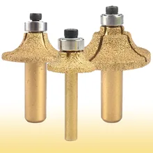 1Pc Vacuum Brazed Diamond Router Bits for Granite Marble Router Cutter Profiling Cutting Stone Edge Engraving Tools
1Pc Vacuum Brazed Diamond Router Bits for Granite Marble Router Cutter Profiling Cutting Stone Edge Engraving Tools
