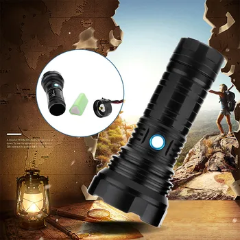Ultra-Luminous Flashlight P70 USB Charging Strong Light LED 3 Modes Torch Light Max 1600 Lumen Outdoor Night Camp Use 18650
Ultra-Luminous Flashlight P70 USB Charging Strong Light LED 3 Modes Torch Light Max 1600 Lumen Outdoor Night Camp Use 18650