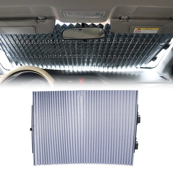 Universal 130-150cm Retractable Car Windshield Sun Shade Visor UV Protection Window Block Cover For Summer Decor Accessories
Universal 130-150cm Retractable Car Windshield Sun Shade Visor UV Protection Window Block Cover For Summer Decor Accessories